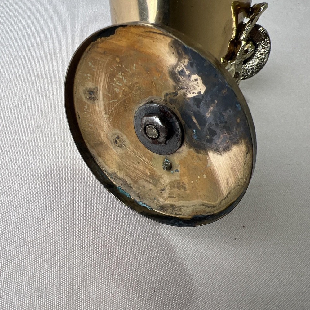 Vintage Brutalist Brass Matador Napkin Holder Letter Sorter Mid Century Modern - Picture 5 of 5